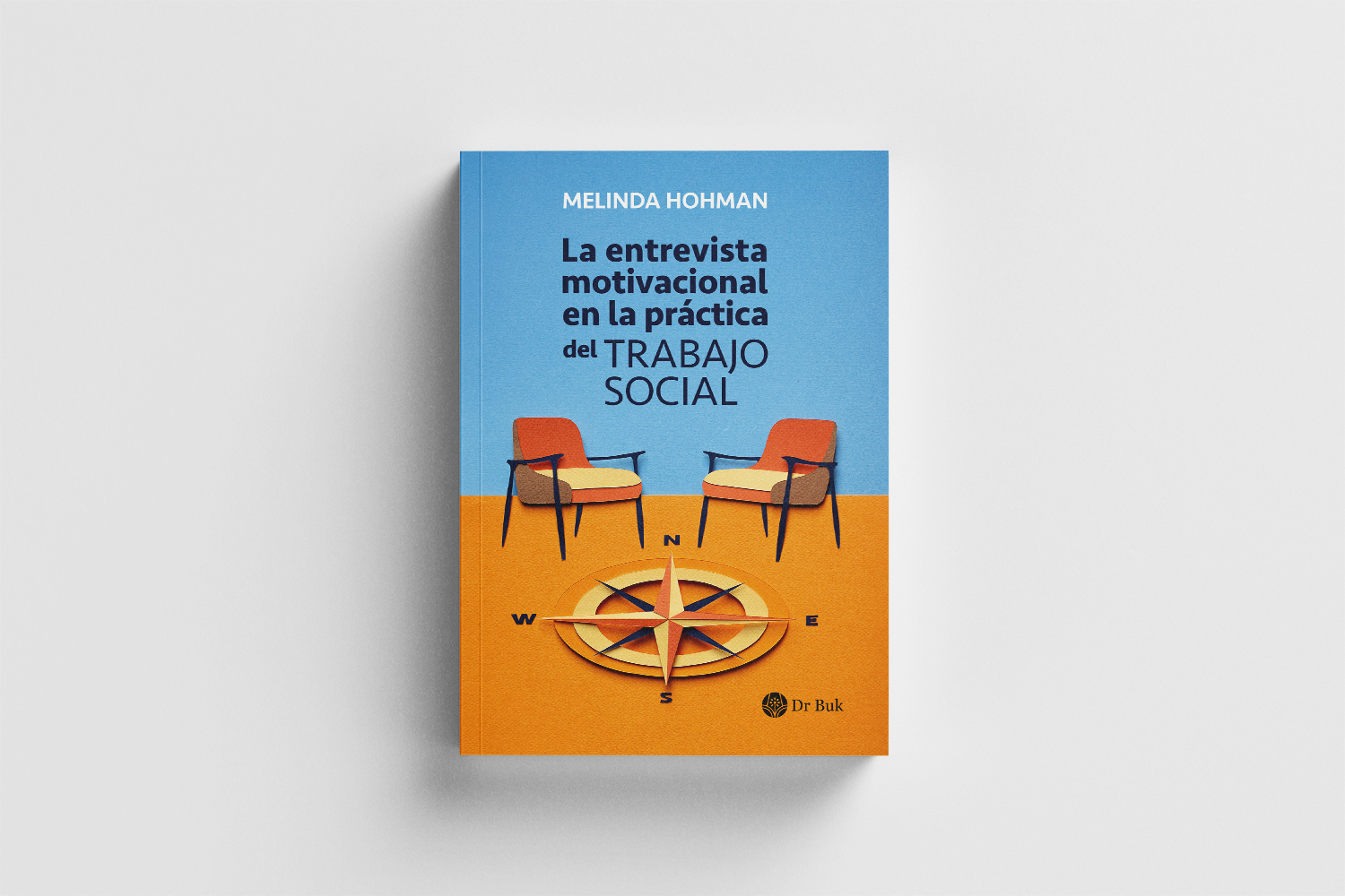 Diseño e ilustración de portada para La entrevista motivacinal