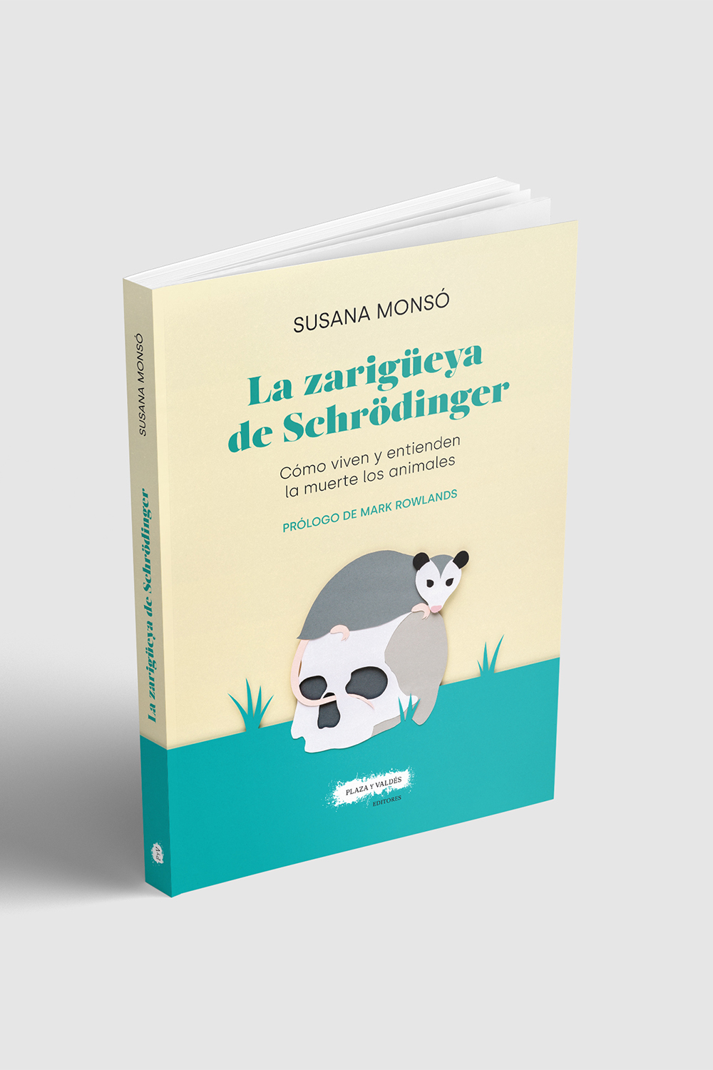 Mockups Design Portada de La zarigüeya de Schrödinger
