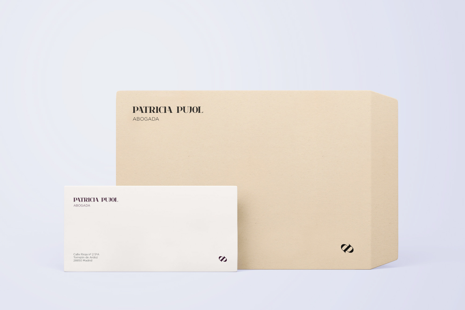 patricia-pujol-branding-07 Diseño de papelería corporativa con la identidad visual de Patricia Pujol Abogada