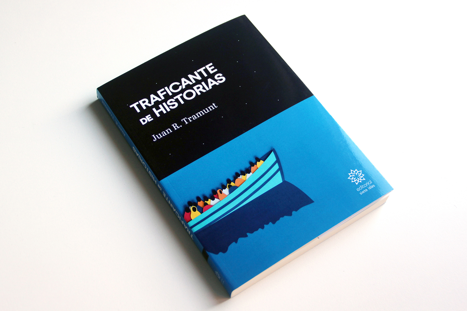 traficante-de-historias-portada-08 Portada de Traficante de historias, diseñada e ilustrada por Bea Costo