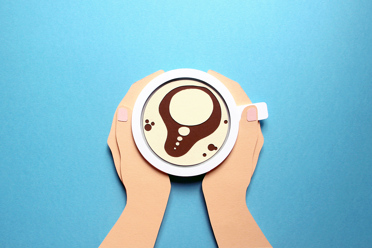 beacosto-ilustracion-conceptual-15 Ilustración conceptual de Bea Costo en papercut, Café