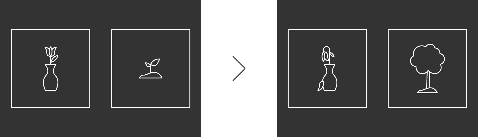 blog-02-iconos representación con iconos de logo y estrategia de marca